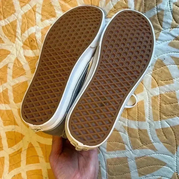 Vans Sk8-Hi Men’s Size 8.5 Gray Old Skool Sneakers High Top  Skate Shoes - Picture 5 of 7